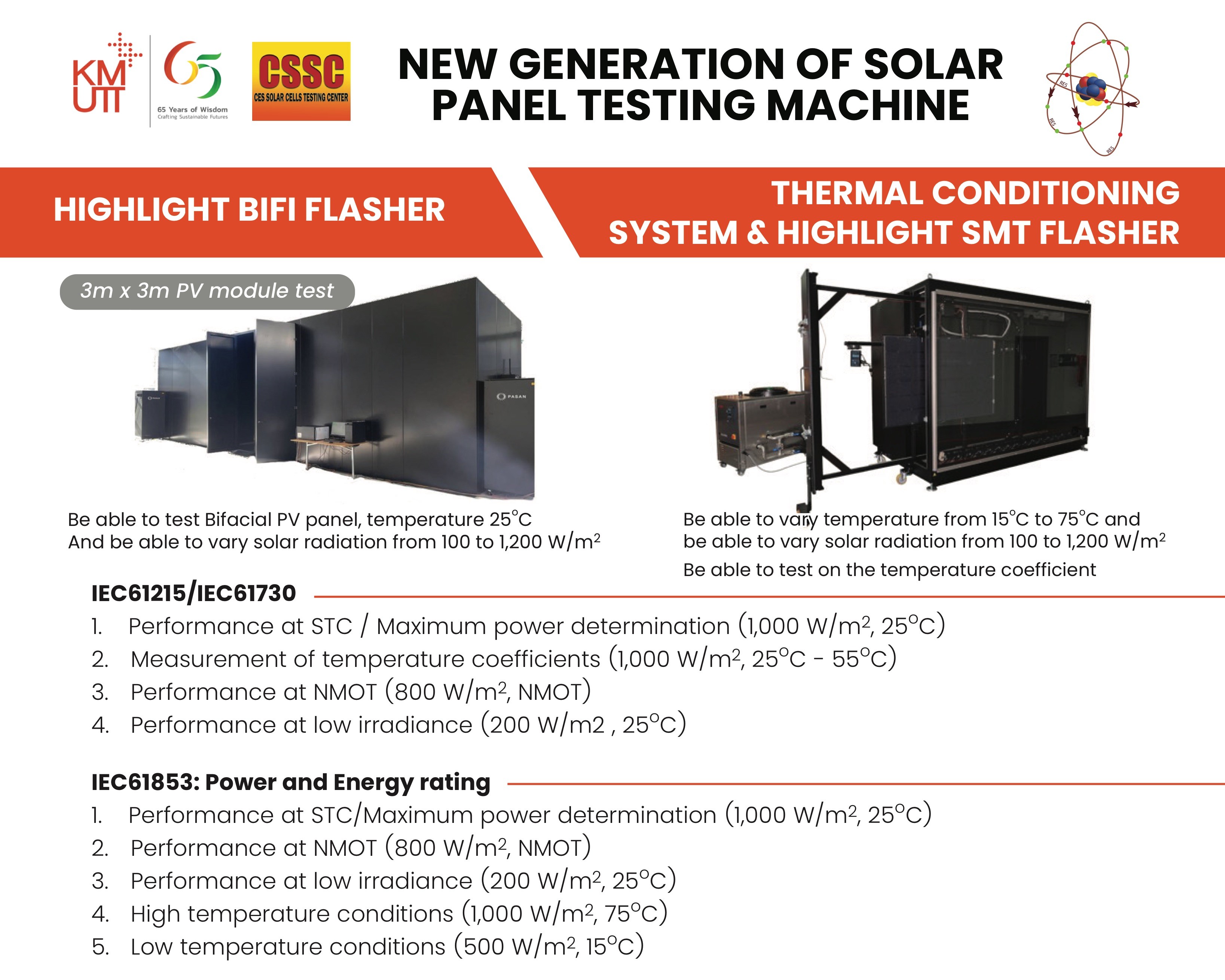 NEW GENERATION OF SOLAR PANEL TESTING MACHINE